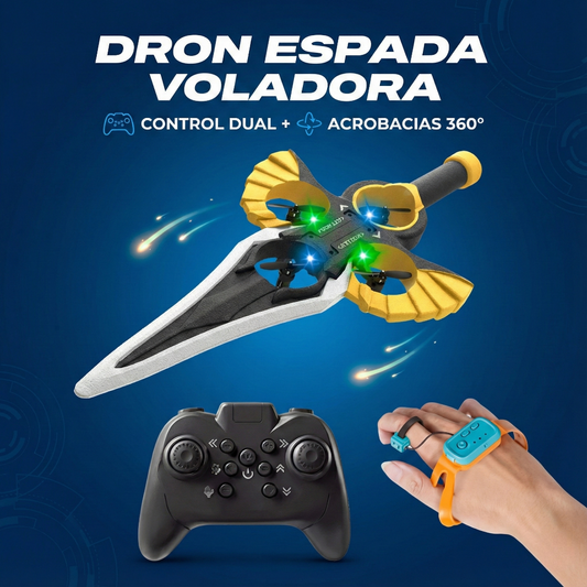 Dron Espada Voladora Gravity™ - Acrobacias 360° y Control con Gestos